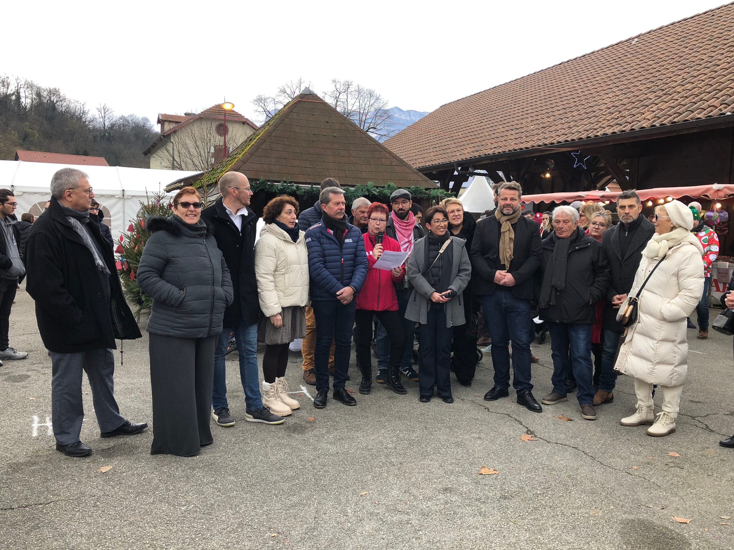 Inauguration avec les élus
